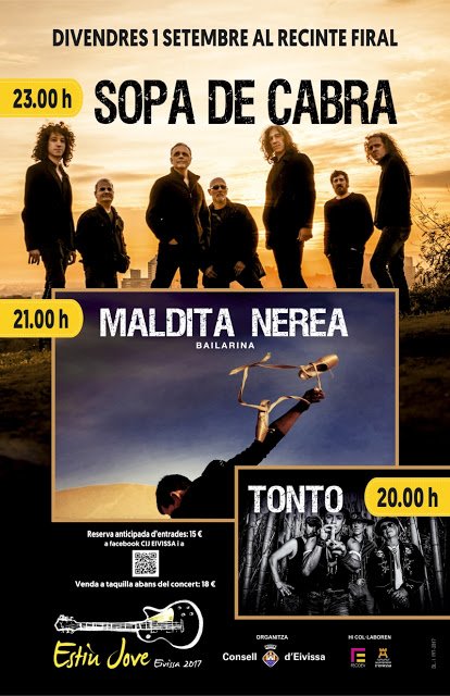 Spanish Pop- Rock Bands in concert | Ibiza Spotlight